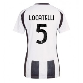 Juventus Manuel Locatelli #5 Hemmakläder Dam 2024-25 Kortärmad